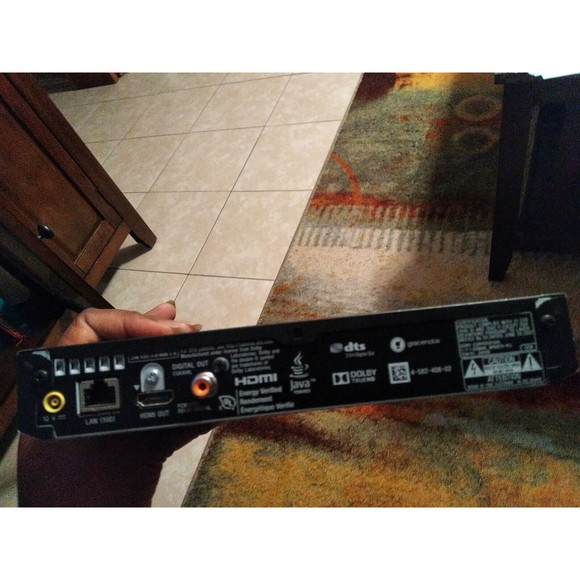 Sony BDP-S3700 Black 1080P Full HD LCD Display Wi-Fi Blu-ray Disk DVD Player - Picture 2 of 3